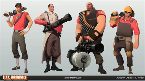 ArtStation - Team Fortress 2 Classic Mod - Game Art Assets