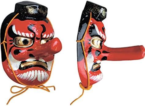 Japanese Tengu Mask /Ideal Mask for Halloween, Cosplay, Costume Party