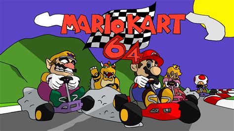 Mario Kart 64 start-up screen by TheKillerUnicorn on DeviantArt