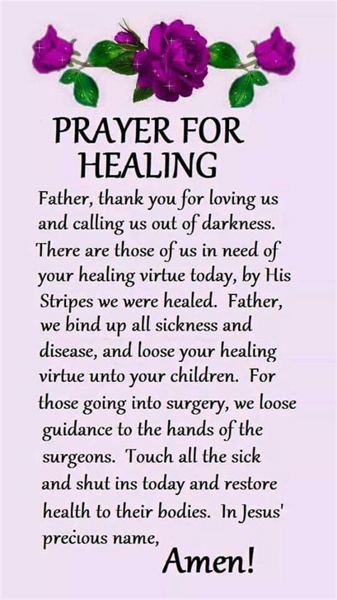 9 best Prayers for healing those in Pain images on Pinterest | Prayers ...