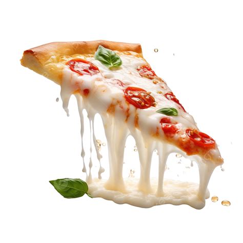 Slice Of Melting Mozzarella Pizza, Sausage, Pull, Oven PNG Transparent ...