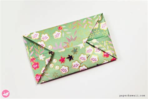 Easy Origami Envelope Tutorial - Paper Kawaii