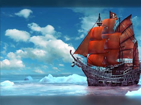 3D Pirate Ship Wallpaper - WallpaperSafari