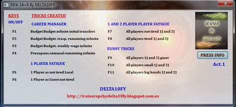 Fifa 14 Trainer (Cheat) ~ CD Keys and Serials