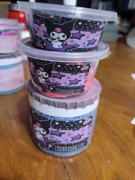 Kuromi Slime 4oz DIY KIT - Etsy