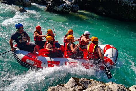 2023 Whitewater Rafting on the Soča River in Bovec, Slovenia