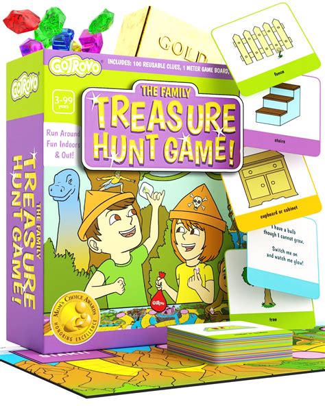 Buy Gotrovo Treasure Hunt Game for Kids - Fun Scavenger Hunt for Kids ...