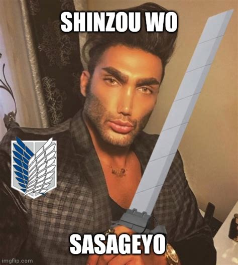 Shinzou wo sasageyo - Imgflip