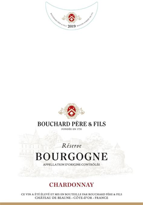 Bouchard Pere & Fils Reserve Bourgogne Chardonnay 2019 | Wine.com