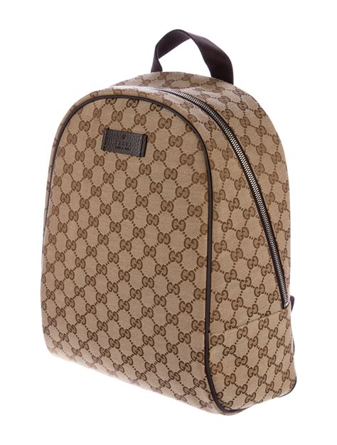 Gucci Canvas Backpack | semashow.com