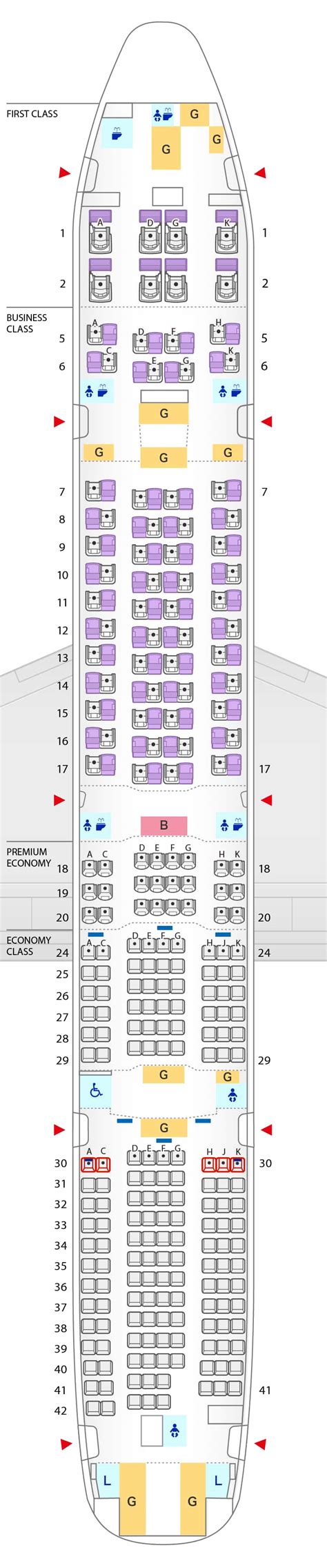 Boeing 777 300er Seating Chart