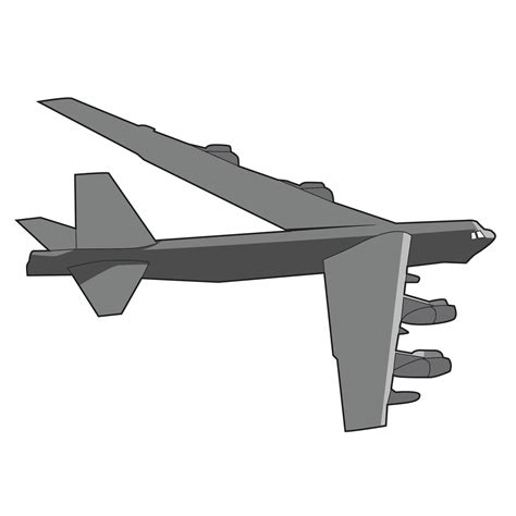 modern bomber plane illustration vector design 7926362 Vector Art at ...