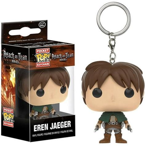 FUNKO POP! KEYCHAIN ATTACK ON TITAN - EREN JAEGER - Walmart.com ...