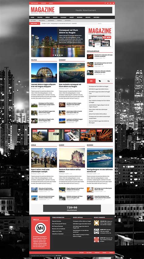 MH Magazine Responsive WordPress Theme - WPExplorer