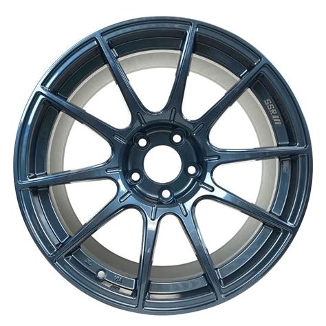 SSR GTX01 - 19x9.5 +38 / 5x120 - Blue Gunmetal (FL5/FK8 Civic Type R F ...