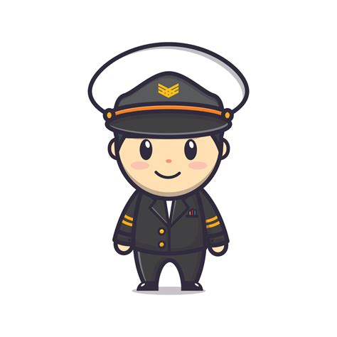 Pilot Cartoon Vector Art, Icons, and Graphics for Free Download