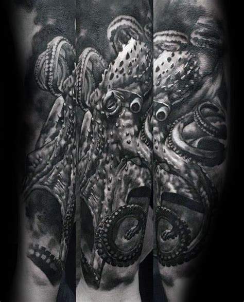 60 Octopus Arm Tattoo Designs For Men - Cool Ink Ideas