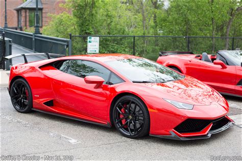 Red Lamborghini Huracan LP 610-4 - BenLevy.com