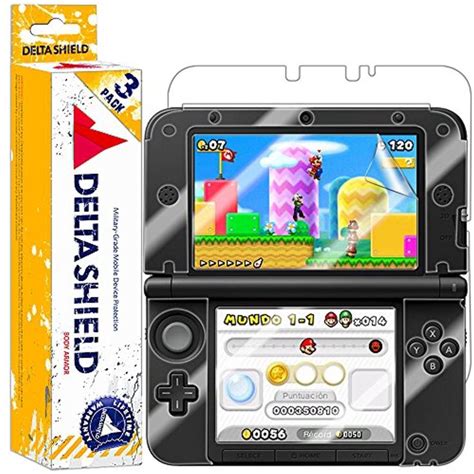 [3-PACK] DeltaShield BodyArmor â€“ Nintendo 3DS XL Screen Protector # ...