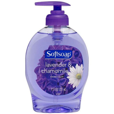 Softsoap 7.5 oz. Lavender and Cham Hand Soap-126217 - The Home Depot