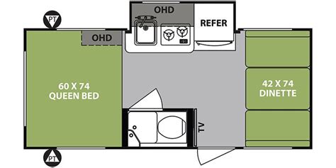 2018 Forest River R-Pod Specs & Floorplans