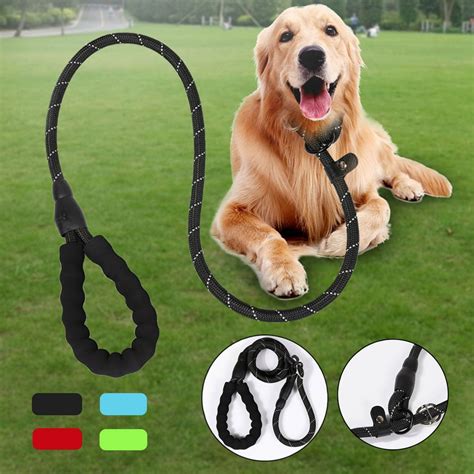 Legendog Reflective Dog Leash Rope Slip Lead 6.5 FT Durable Training ...