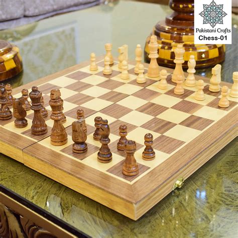 Wooden Chess Set | Pakistani Crafts