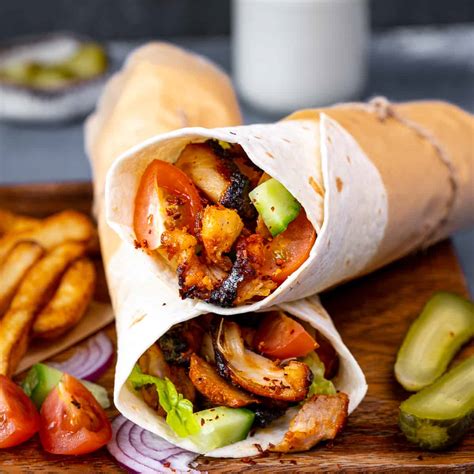 Chicken Doner Kebab (Tavuk Döner) - Give Recipe