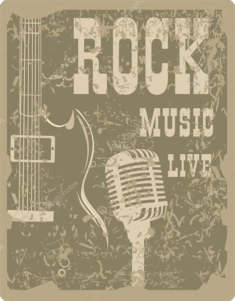 Rock star poster Stock Vector by ©mitay20 97446540