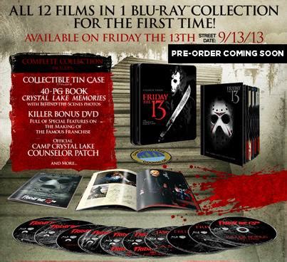 Friday The 13th: The Complete Collection Blu-Ray Set On Pre-Sale ...