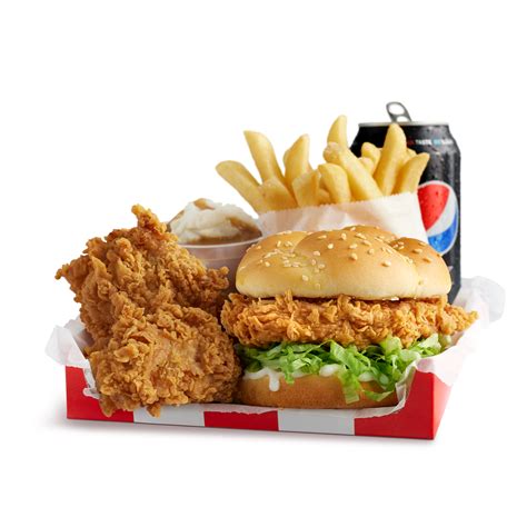 Zinger® Burger Box Hot & Crispy™ | Boxed Meals | KFC Menu