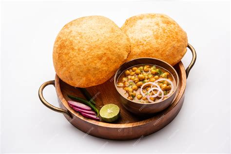 Premium Photo | Chole bhature is a North Indian food dish A combination ...