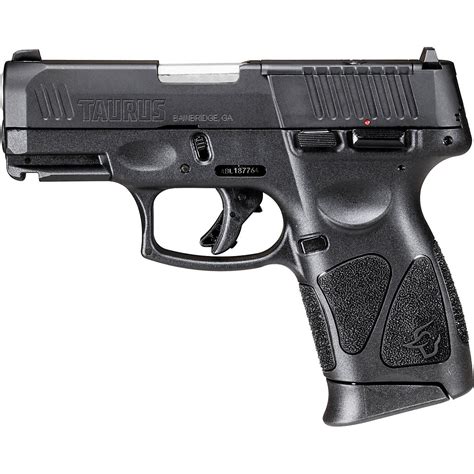 Taurus G3C T.O.R.O. Tenifer Matte Black Optic Ready 9mm Luger Pistol ...