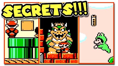 Super Mario Bros. 3 Secrets, Tips, & Tricks + Glitches! - YouTube