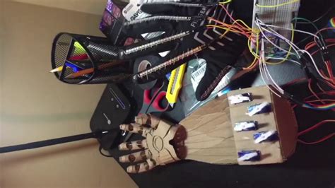 Robotic Hand Project Part 1 - YouTube