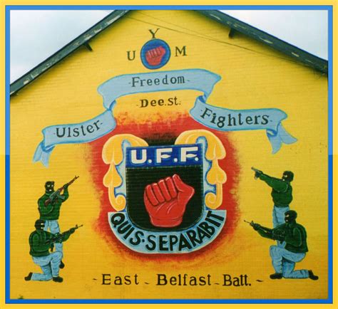 Loyalist Mural.... Dee Street East Belfast ..... Ulster Freedom ...