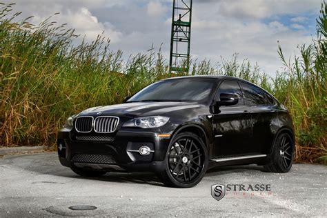 BMW X6 Comes With Matte Black Wheels from Strasse