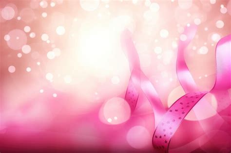 Premium AI Image | Pink Ribbon Awareness Month