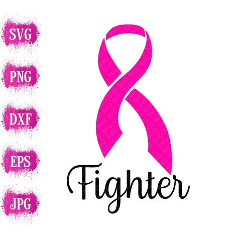 Cricut Cancer Ribbon Svg