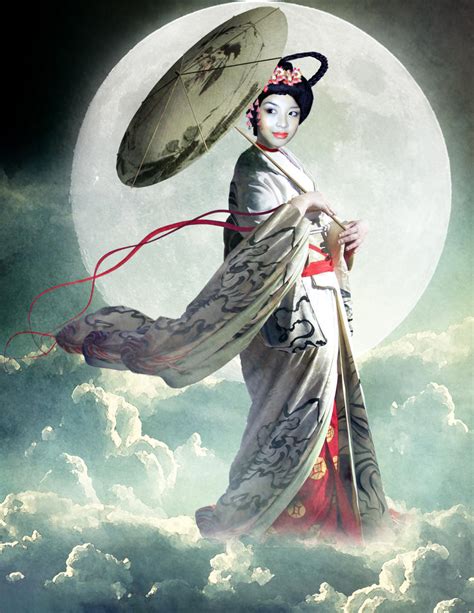 Chang'e, Goddess of the Moon by violscraper on DeviantArt