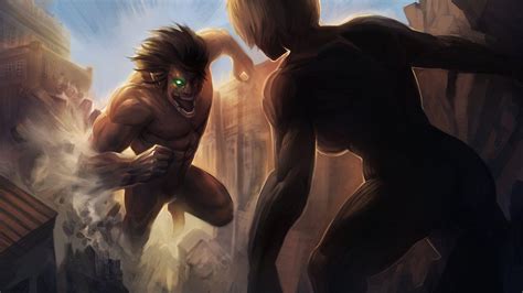 Attack On Titan Titan Eren Wallpapers - Top Free Attack On Titan Titan ...