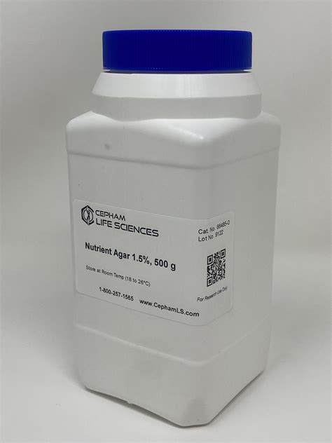 Nutrient Agar 1.5% - Cepham Life Sciences Research Products