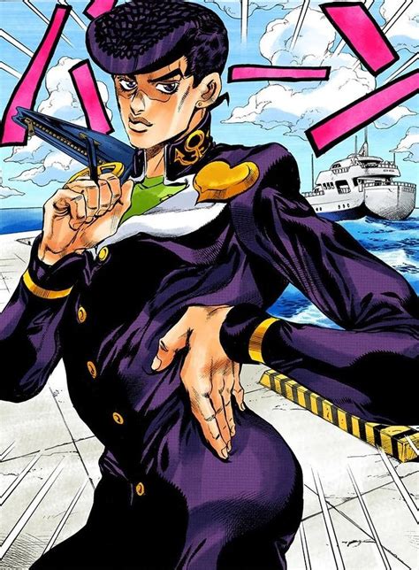 Josuke Higashikata | JoJo's Bizarre Wiki | Fandom | Josuke poses, Jojo ...