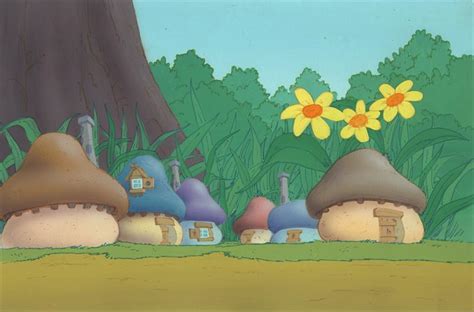 Smurf Village Background