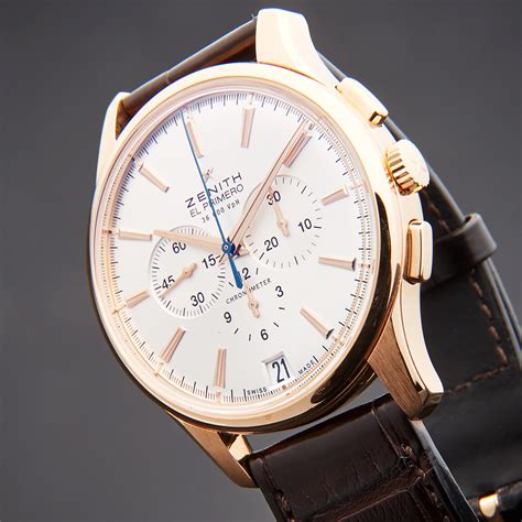 Zenith El Primero Captain Chronograph Automatic // 18.2110.400/01.C498 ...