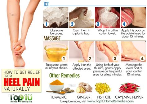 How to Get Relief from Heel Pain Naturally | Top 10 Home Remedies