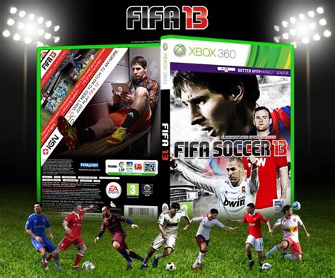 Fifa 13 Xbox 360 Box Art Cover by E-Volition