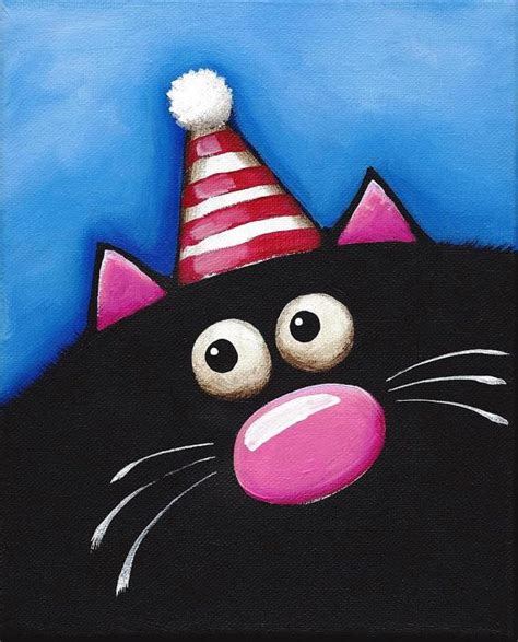 151 best images about Fat Cat Art on Pinterest | Folk art, Painting ...