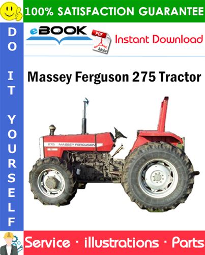 Massey Ferguson 275 Tractor Parts Manual (S/N: After to 9A349239) – PDF ...