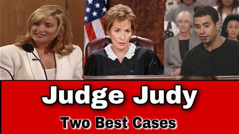 Judge Judy Two Best Cases Amazing cases | judge Judy | - YouTube